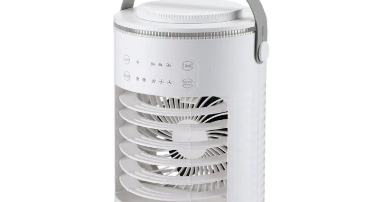 New Arrival Portable Mini Personal Air Conditioner Fan with Light USB Charging Table Installation fo